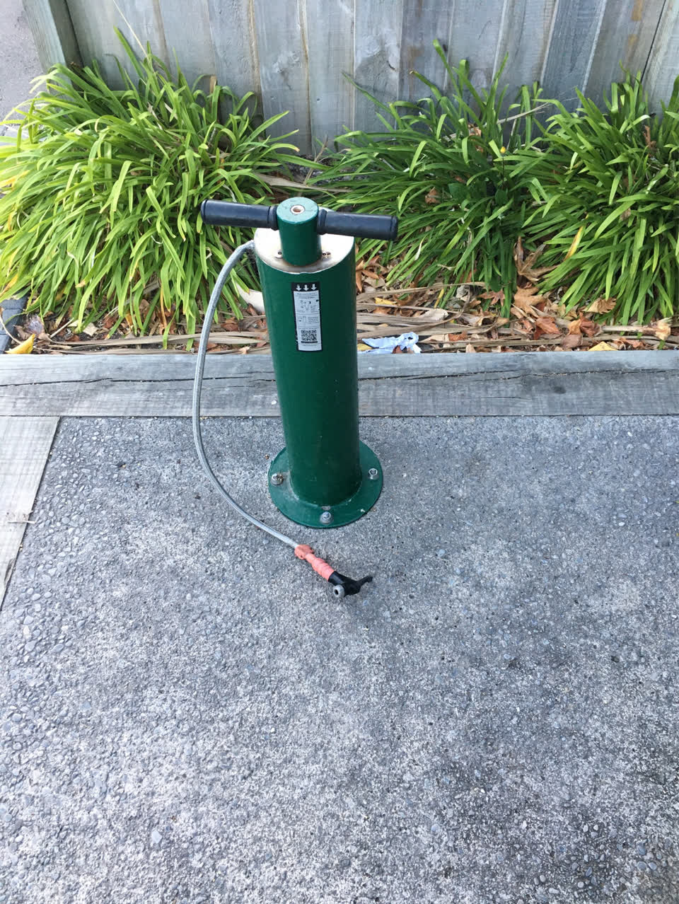 The photograph attached to this parks report