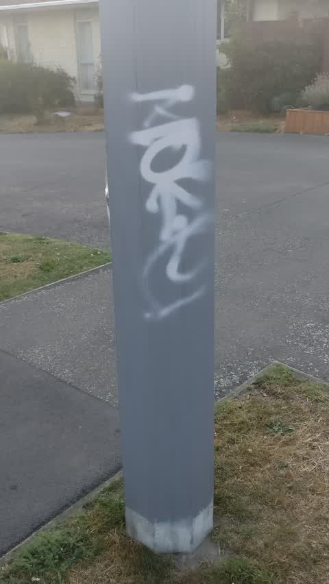 Graffiti, a report photo