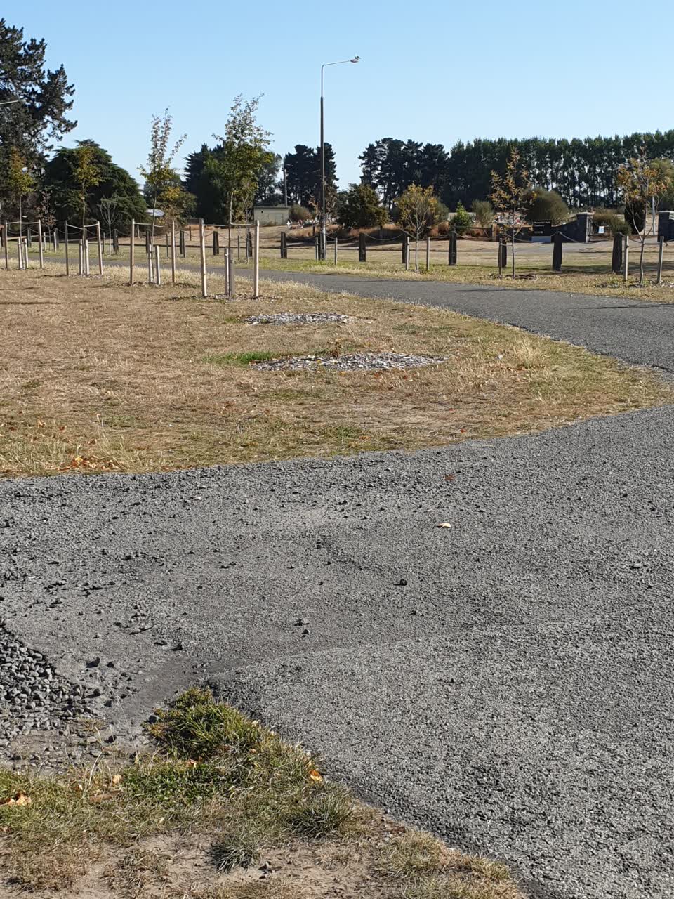 The photograph attached to this parks report