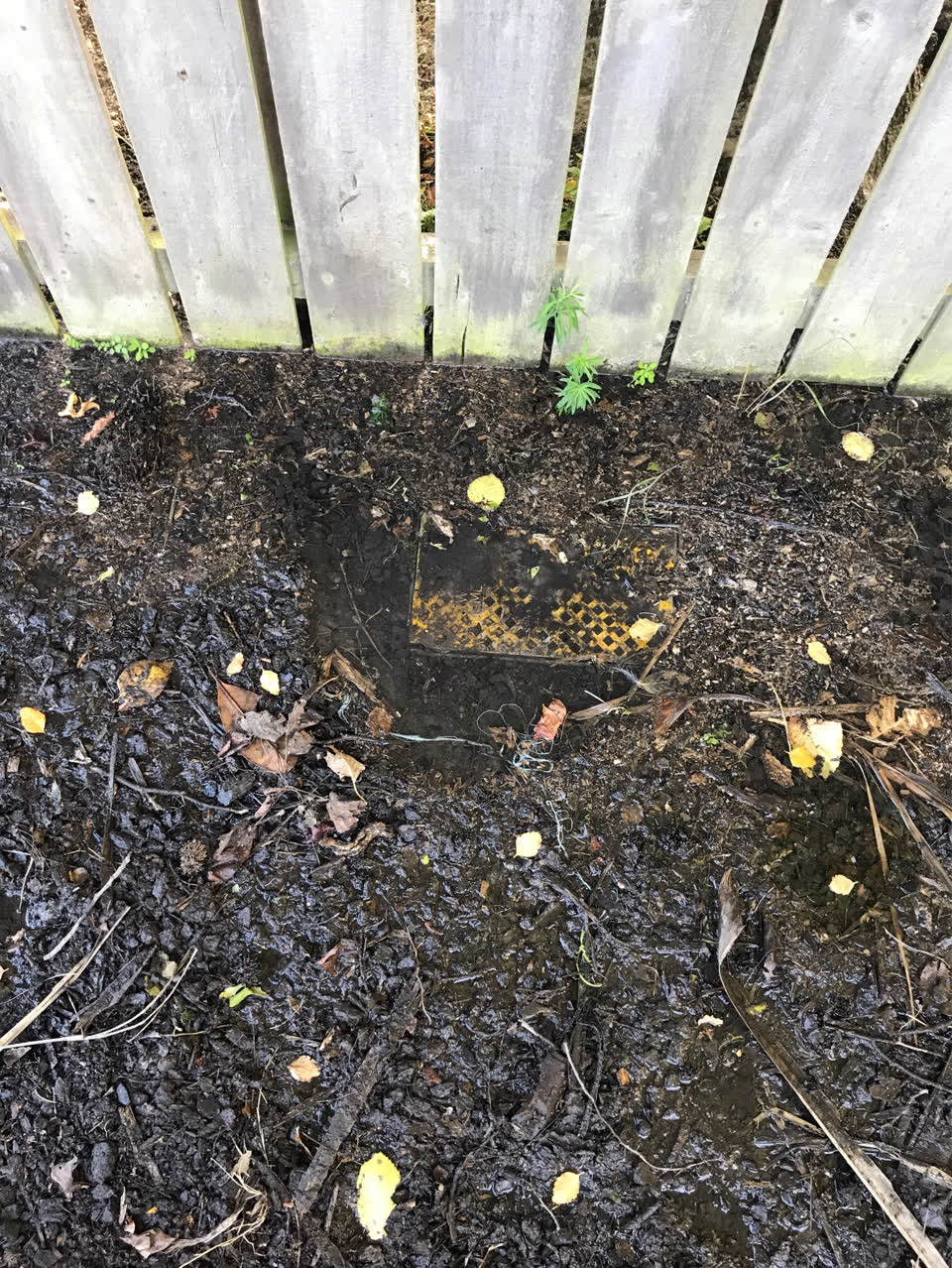The photograph attached to this water supply report