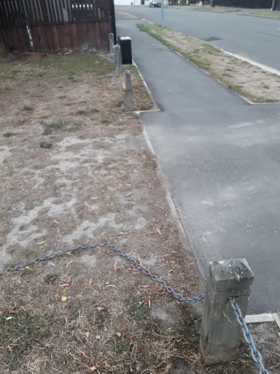 The photograph attached to this parks report