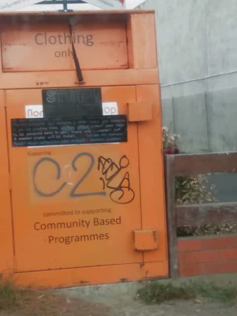 Graffiti, a report photo