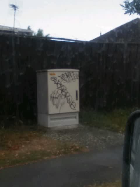 Graffiti, a report photo