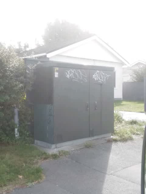 Graffiti, a report photo