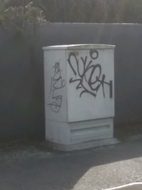 Graffiti, a report photo