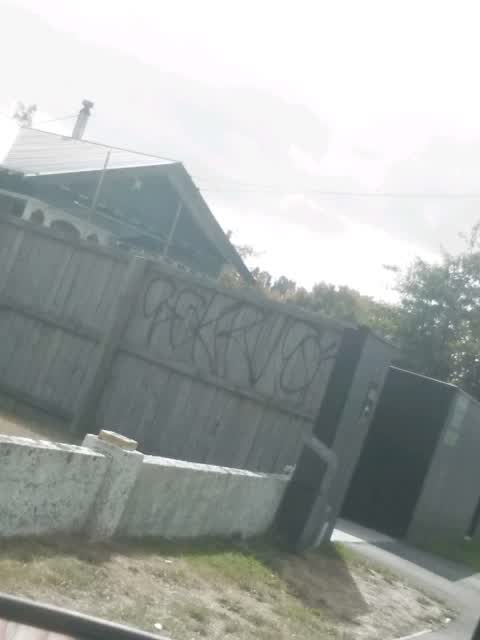 Graffiti, a report photo