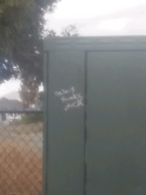 Graffiti, a report photo