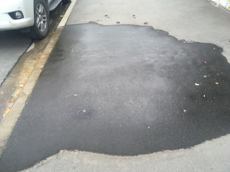 The photograph attached to this water supply report