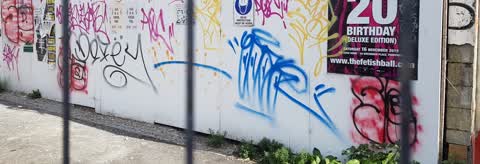 Graffiti, a report photo
