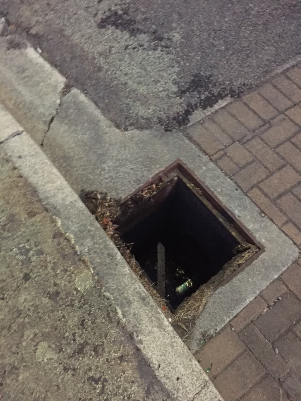 The photograph attached to this wastewater/stormwater report