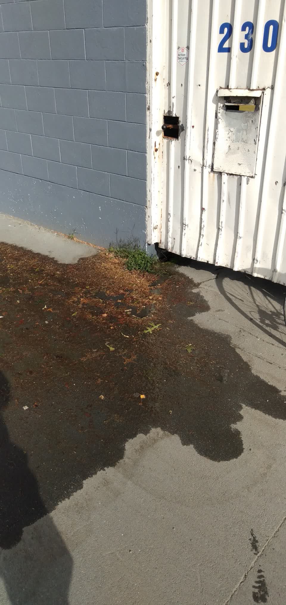 The photograph attached to this water supply report