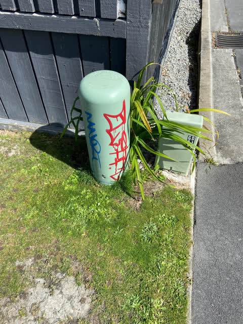 Graffiti, a report photo