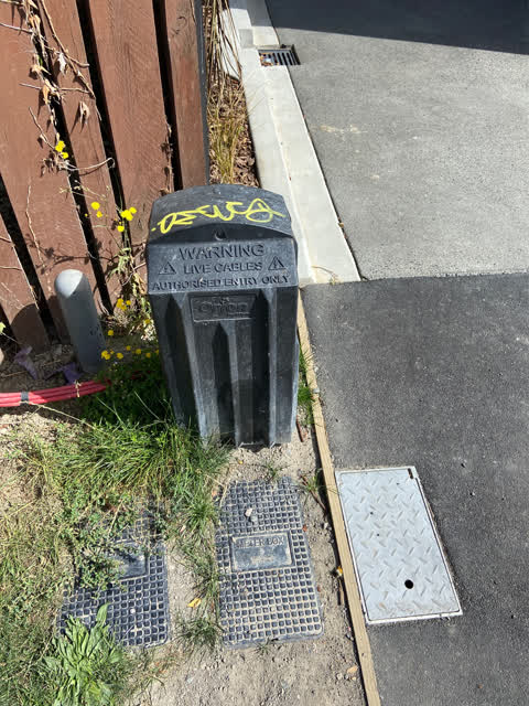 Graffiti, a report photo
