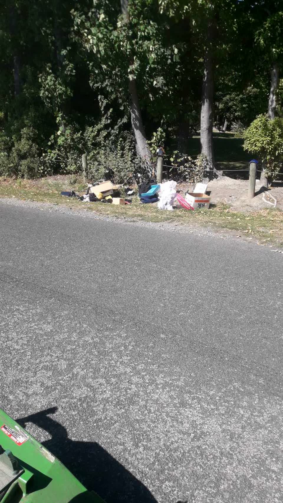 The photograph attached to this parks report