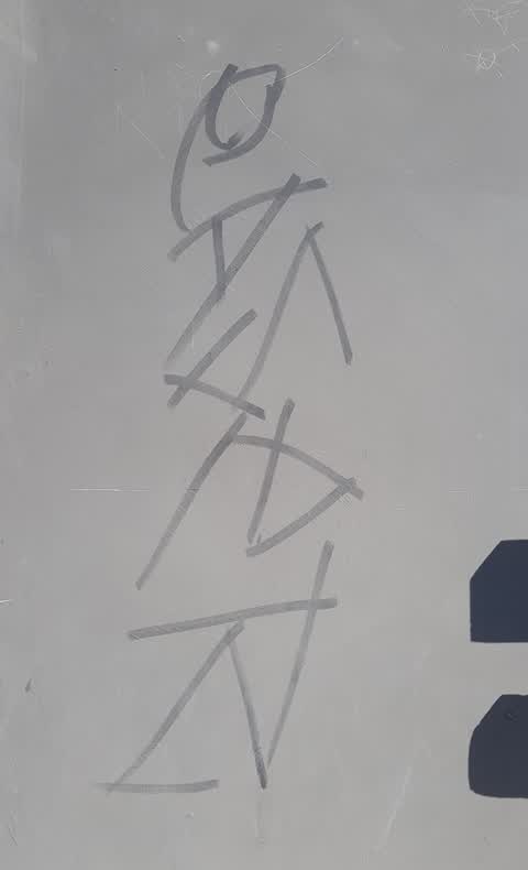 Graffiti, a report photo