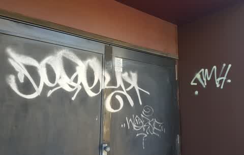 Graffiti, a report photo