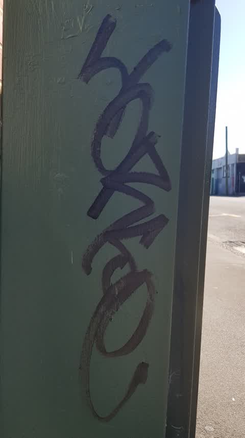Graffiti, a report photo