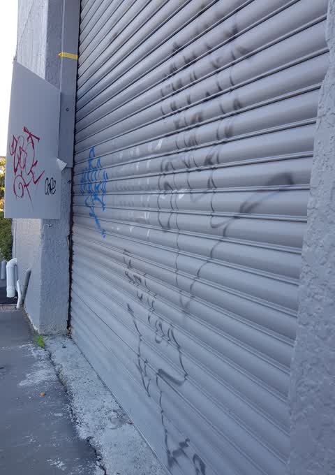 Graffiti — a report photo