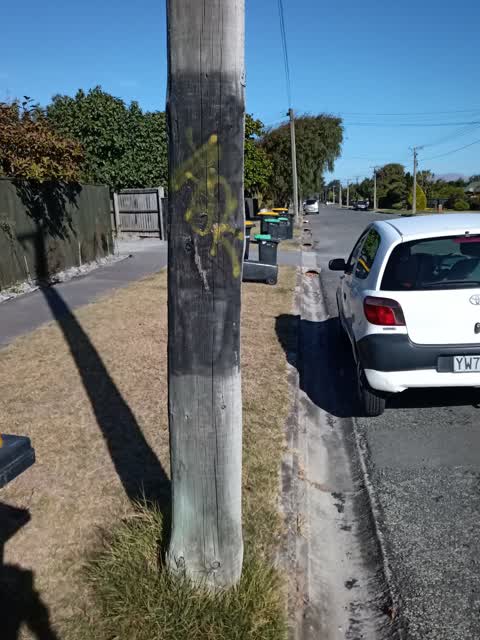 Graffiti, a report photo