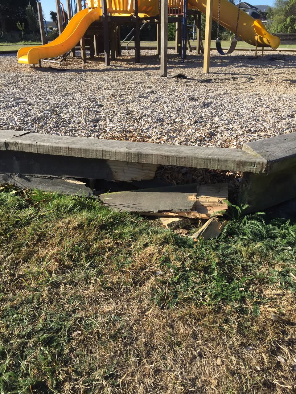 The photograph attached to this parks report
