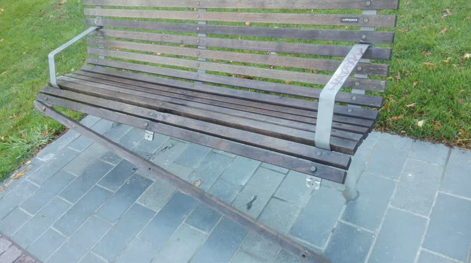 The photograph attached to this parks report