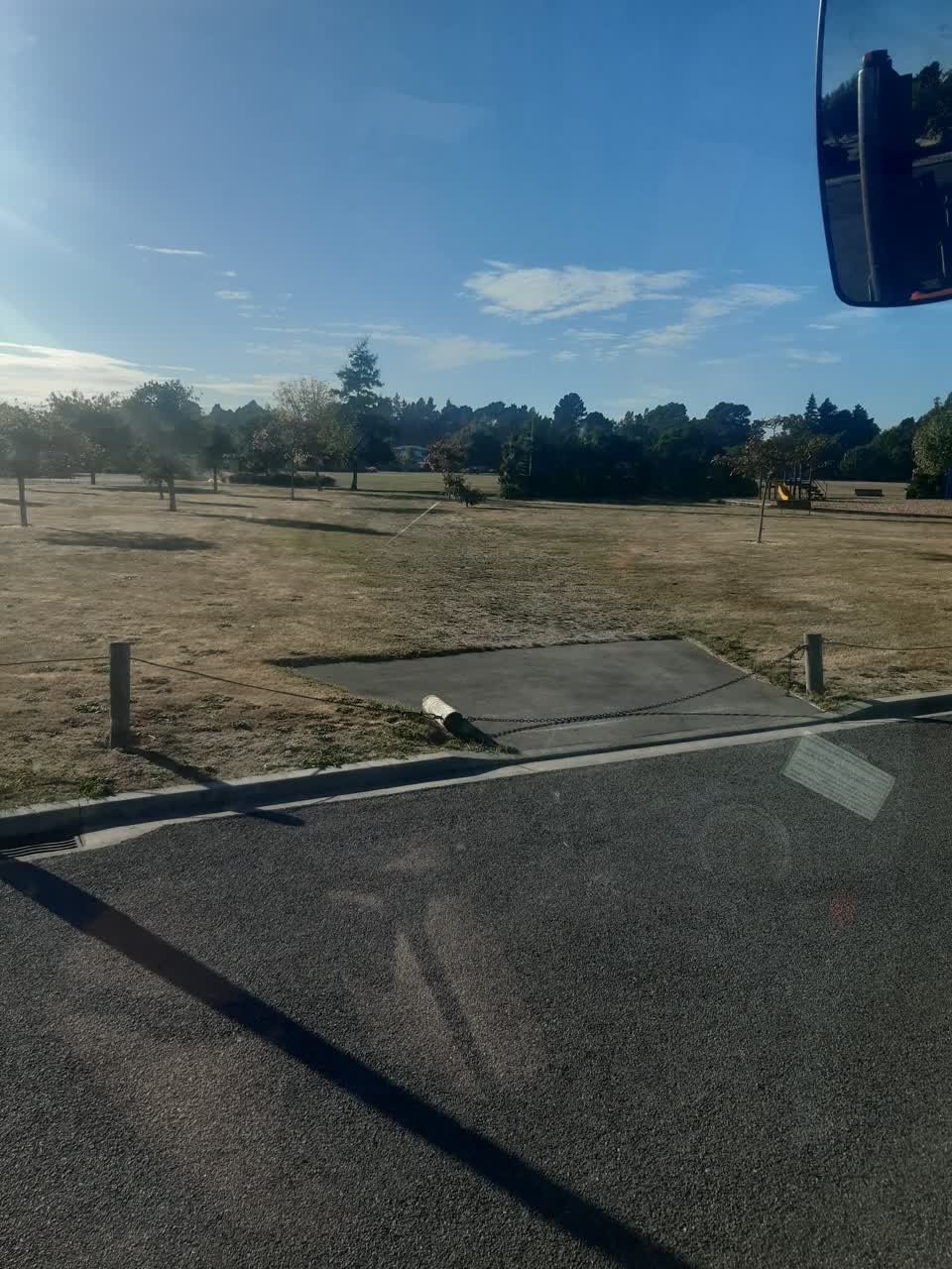 The photograph attached to this parks report