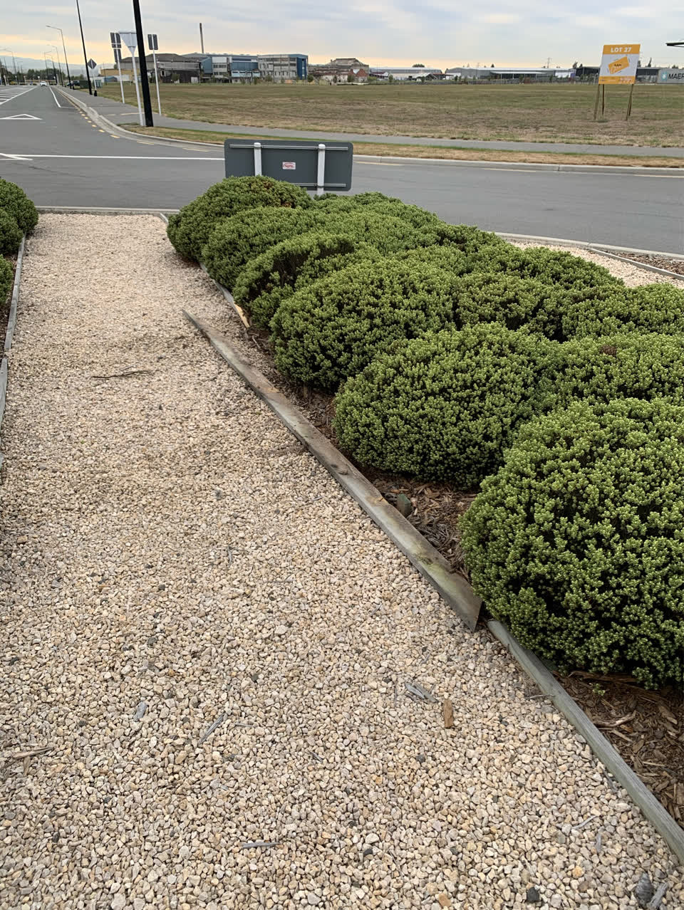 The photograph attached to this parks report