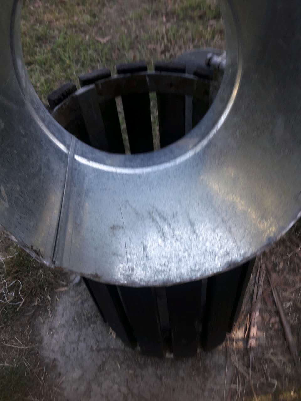 The photograph attached to this parks report