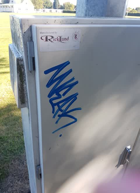 Graffiti, a report photo