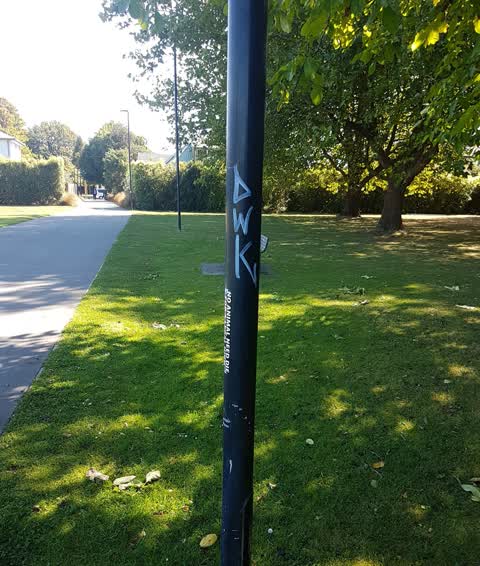 Graffiti, a report photo