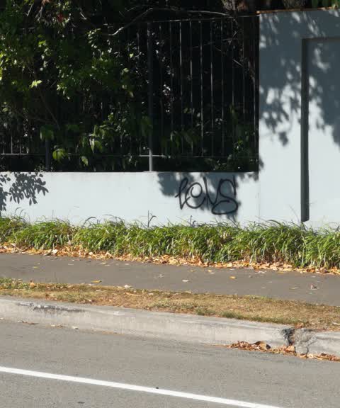 Graffiti, a report photo