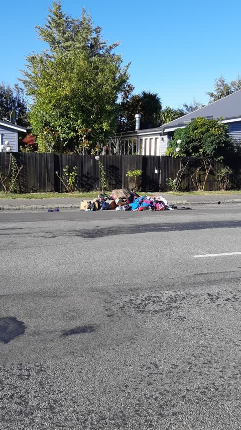 Rubbish/Recycling, a report photo