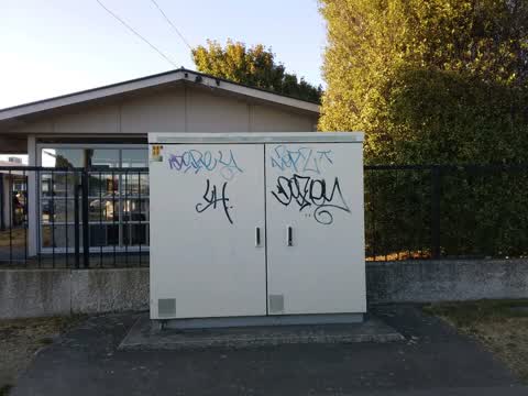 Graffiti, a report photo
