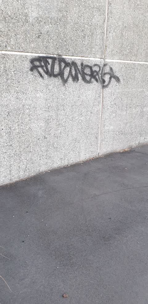 Graffiti, a report photo