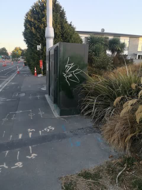 Graffiti, a report photo