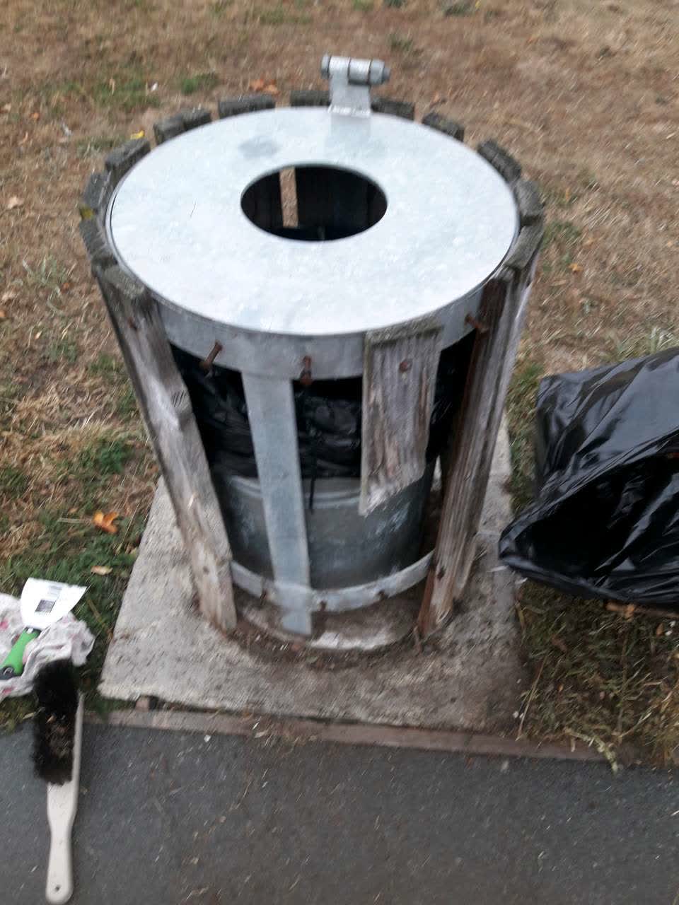 The photograph attached to this parks report