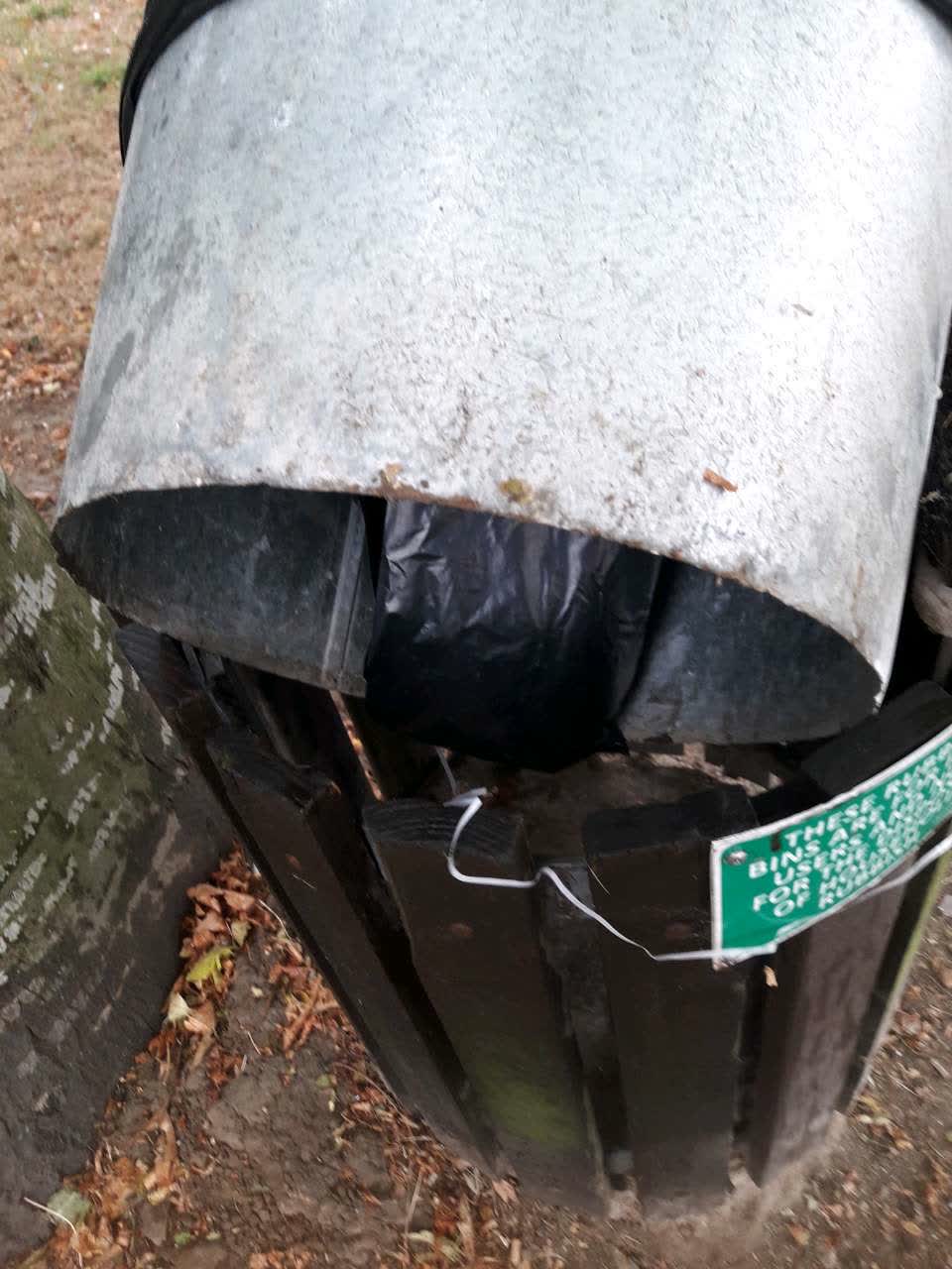 The photograph attached to this parks report
