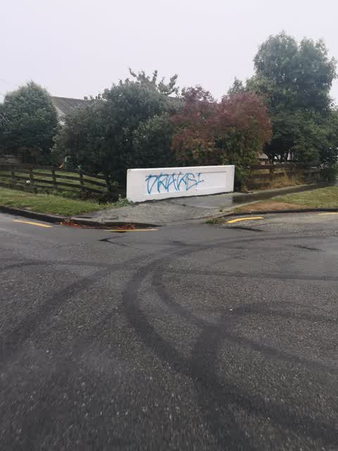 Graffiti, a report photo