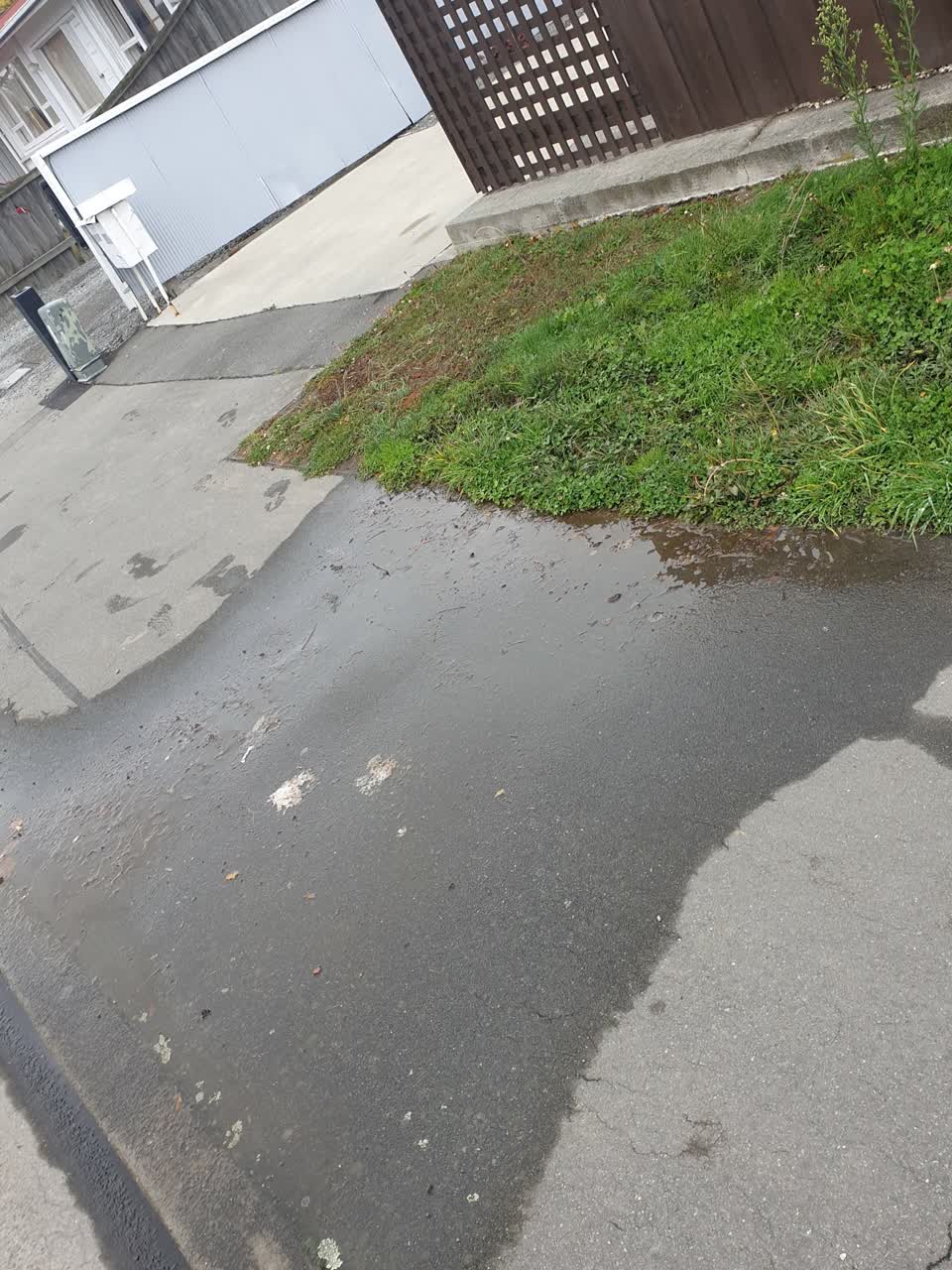 The photograph attached to this wastewater/stormwater report