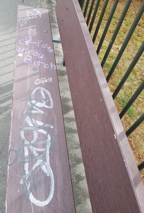 Graffiti, a report photo