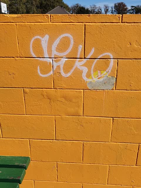 Graffiti — a report photo