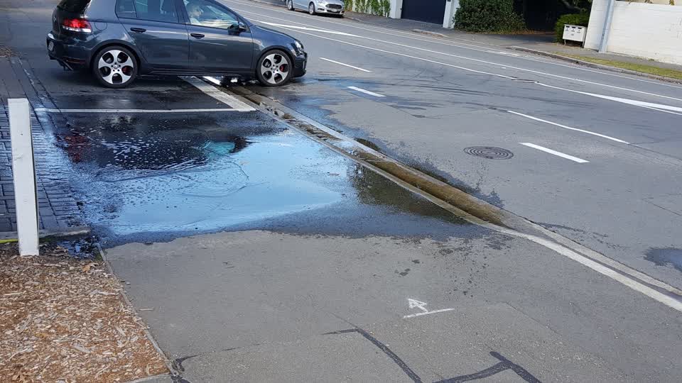 The photograph attached to this water supply report
