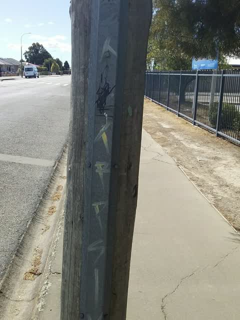 Graffiti, a report photo