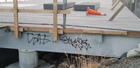 Graffiti — a report photo