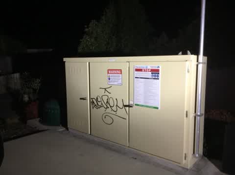 Graffiti, a report photo