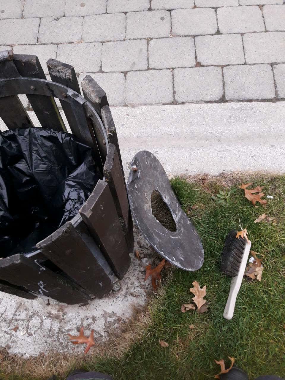 The photograph attached to this parks report
