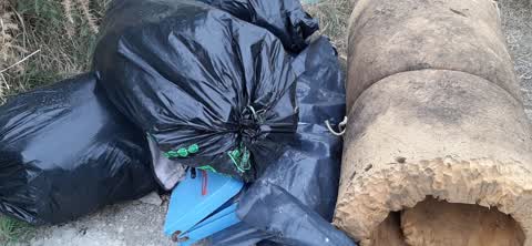 Rubbish/Recycling, a report photo
