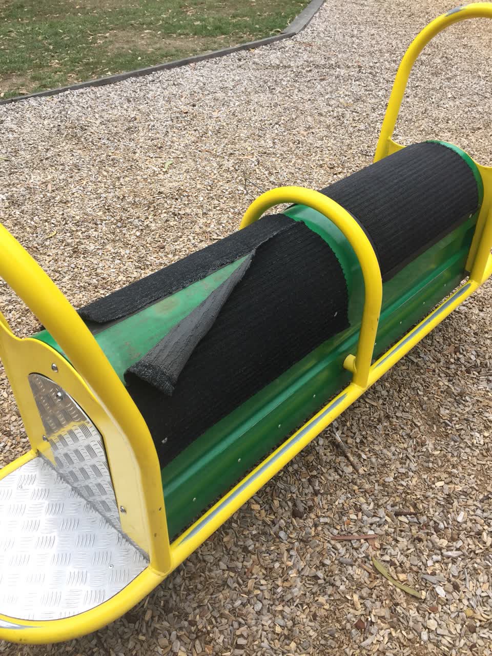 The photograph attached to this parks report