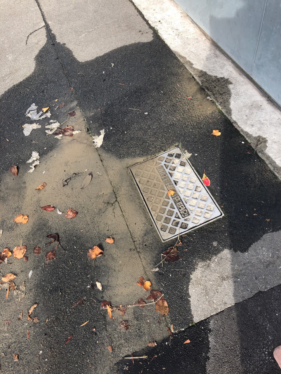 The photograph attached to this water supply report
