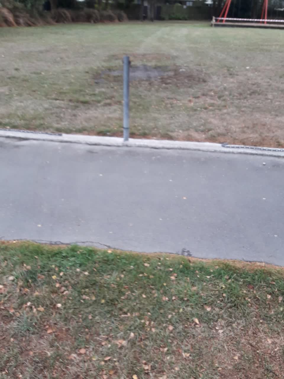 The photograph attached to this parks report